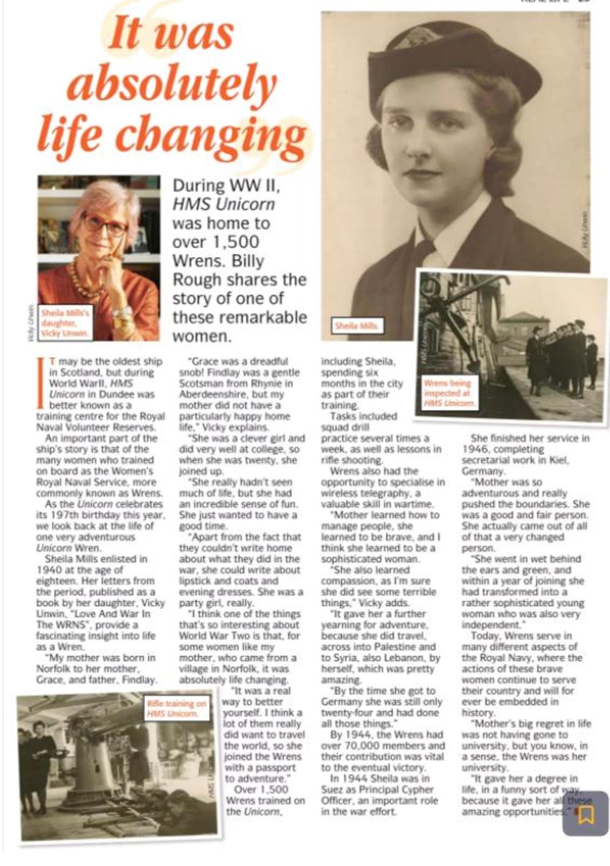 Vicky Unwin: Love and War in the&nbsp;WRNS